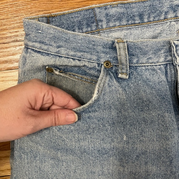 Vintage WRANGLER Distressed Jeans 34 x 32 - Picture 7 of 15
